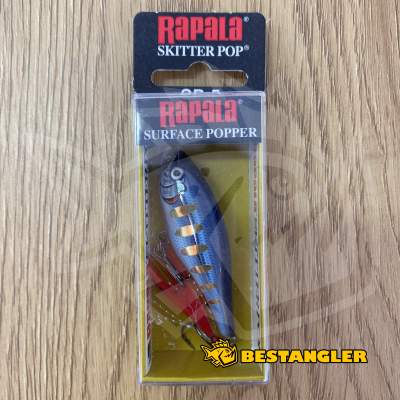 Rapala Skitter Pop 05 Striped Hot Blue - SP05 STHB