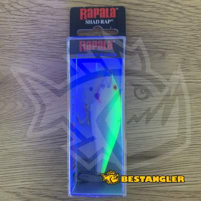 Rapala Shallow Shad Rap 07 Silver Fluorescent Chartreuse - SSR07 SFC - UV