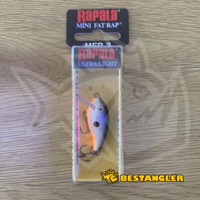 Rapala Mini Fat Rap 03 Orange Shad - MFR03 ORSD - UV
