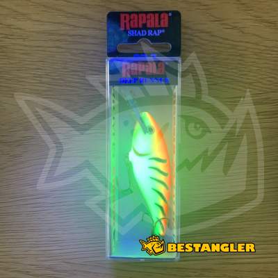 Rapala Shad Rap 07 Hot Tiger - SR07 HT - UV