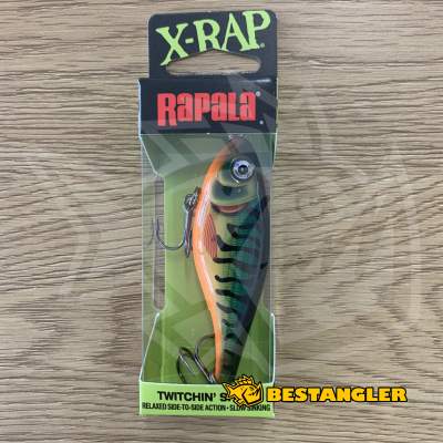 Rapala X-Rap Twitchin’ Shad 8 Hot Tiger Pike - XRTS08 HTIP