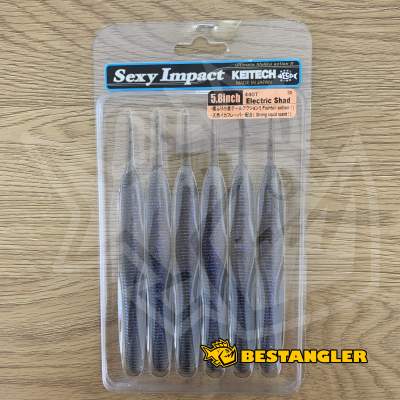 Keitech Sexy Impact 5.8" Electric Shad - #440