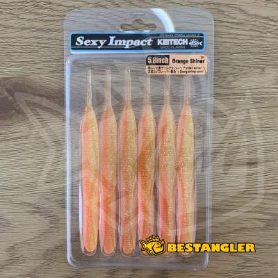 Keitech Sexy Impact 5.8" Orange Shiner - #441
