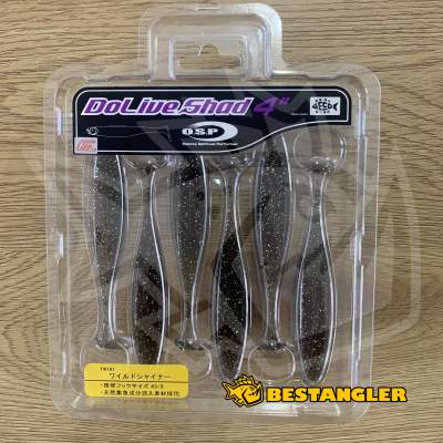 O.S.P DoLive Shad 4" Wild Shiner TW181