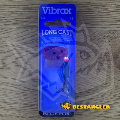 Třpytka Blue Fox Vibrax Long Cast #2 RFB - BLC2 RFB - UV