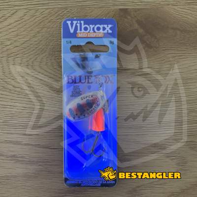 Třpytka Blue Fox Vibrax Fluorescent #3 RT - BFF3 RT - UV