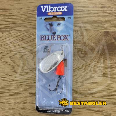 Třpytka Blue Fox Vibrax Fluorescent #4 SFR - BFF4 SFR
