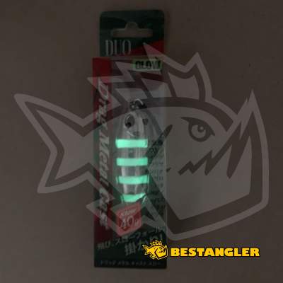 DUO Drag Metal Cast SLOW 40g Zebra Glow PDA0101 - GLOW