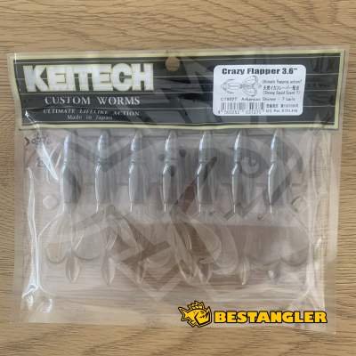 Keitech Crazy Flapper 3.6" Arkansas Shiner - CT#02