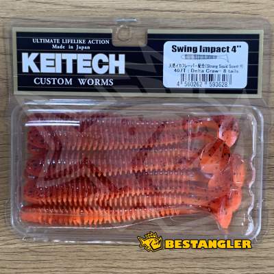 Keitech Swing Impact 4" Delta Craw - #407