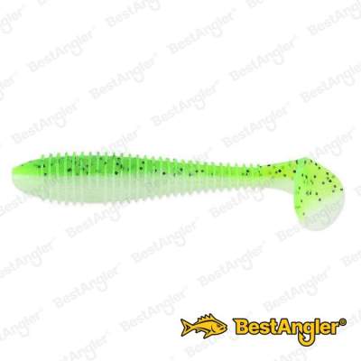 Keitech FAT Swing Impact 3.8" Chartreuse Pepper Shad - CT#30