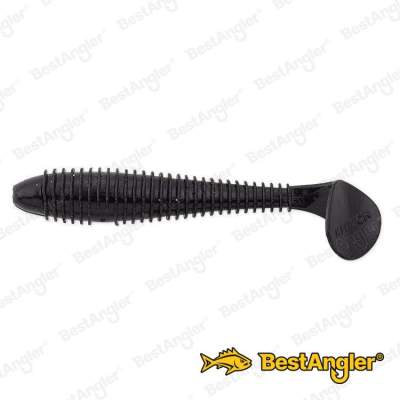 Keitech FAT Swing Impact 2.8" Black - #001