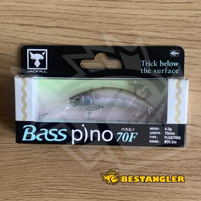 Jackall Basspino 70F Natural Ghost Wakasagi - 235418