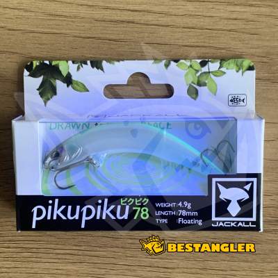 Jackall PikuPiku 78 Natural Ghost Wakasagi - 0156 - UV
