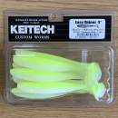 Keitech Easy Shiner 4" Chartreuse Shad - CT#13