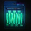 Keitech FAT Swing Impact 3.3" Lime / Blue - CT#26 - UV