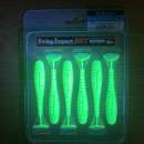 Keitech FAT Swing Impact 3.8" Chartreuse Pepper Shad - CT#30 - UV1