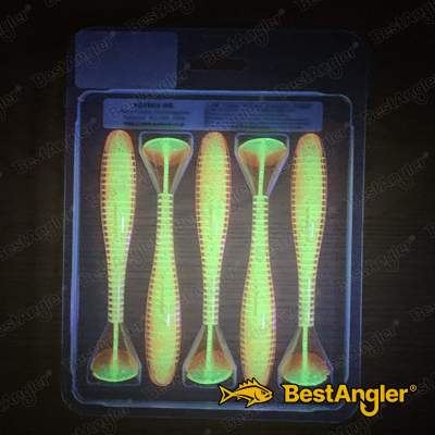 Keitech FAT Swing Impact 4.8" Orange Shiner - #441 - UV2