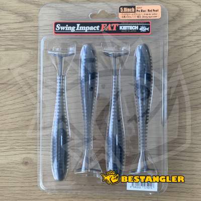 Keitech FAT Swing Impact 5.8" Pro Blue / Red Pearl - #420