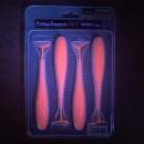 Keitech FAT Swing Impact 5.8" Bubblegum Shad - #442 - UV