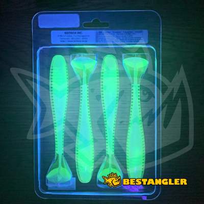 Keitech FAT Swing Impact 5.8" Chartreuse Shad - CT#13 - UV2