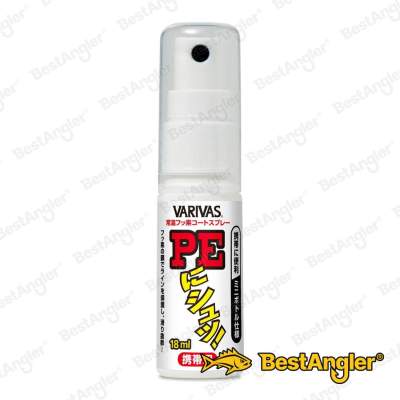 Sprej na pletené šnůry Varivas PE-ni-shu! 18 ml