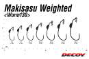 DECOY Worm 130 Makisasu Weighted #4/0 - 829127