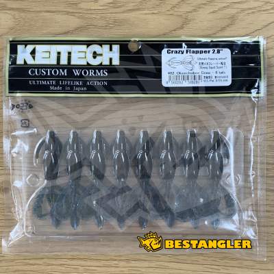 Keitech Crazy Flapper 2.8" Okeechobee Craw - #402