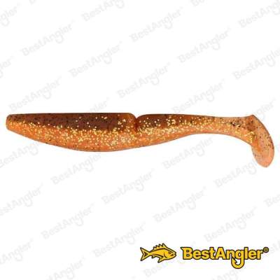 Sawamura One Up Shad 7" #164 Tinsel Orange
