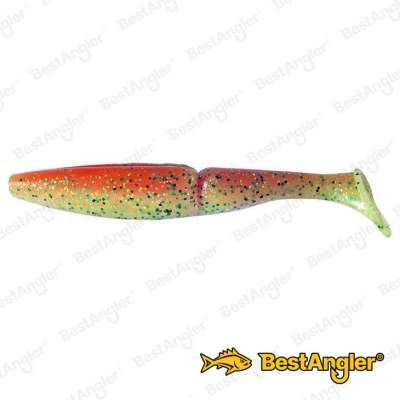 Sawamura One Up Shad 10" PIKE LTD #076 Orange Green