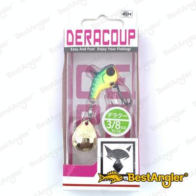 Jackall Deracoup 26 mm 3/8 oz 10 g Blue Back Chartreuse