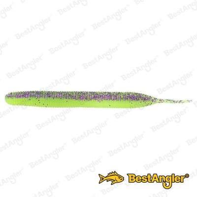 Keitech Sexy Impact 3.8" Purple Chartreuse