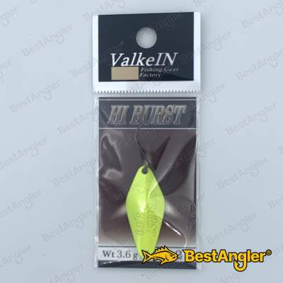 ValkeIN Hi-Burst 3.6g No.12 Chart