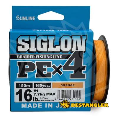 Sunline SIGLON PEx4 Orange 150 m