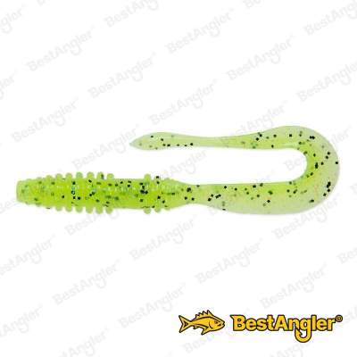 Keitech Mad Wag 3.5" Electric Chartreuse - CT#19