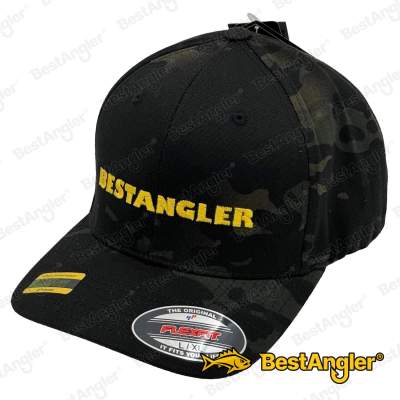 Kšiltovka BESTANGLER Flexfit black multicam