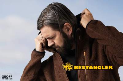 Geoff Anderson mikina Teddy™ hnědá