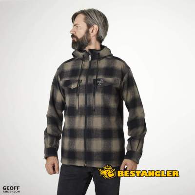 Geoff Anderson bunda Ezmar2+ s kapucí zelená