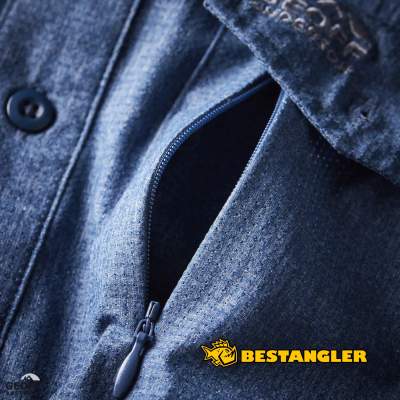 Geoff Anderson košile Zulo II dlouhý rukáv - modrá