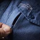 Geoff Anderson košile Zulo II krátký rukáv - modrá