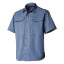 Geoff Anderson košile Zulo II krátký rukáv - modrá