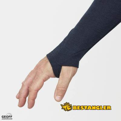 Geoff Anderson termo triko WizWool 150 Pullover Blue