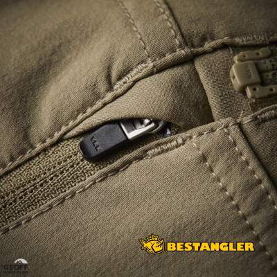 Geoff Anderson kalhoty & šortky ZipZone 2 - zelené