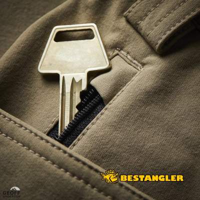 Geoff Anderson kalhoty & šortky ZipZone 2 - zelené