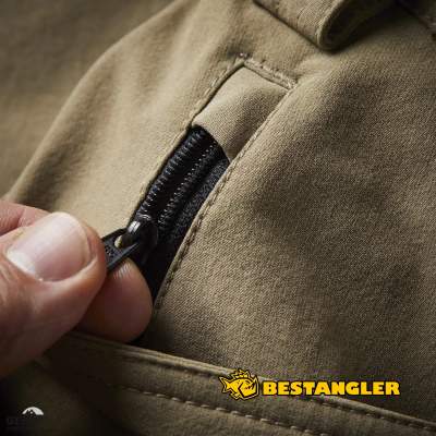 Geoff Anderson kalhoty & šortky ZipZone 2 - zelené