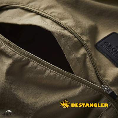 Geoff Anderson kalhoty & šortky ZipZone 2 - zelené