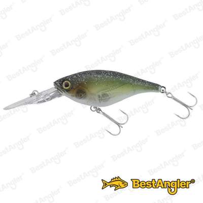 Jackall Soul Flat 58SF SK Dark Thunder Clear Bait - 5503
