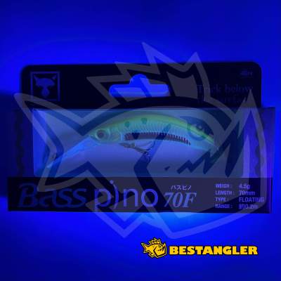 Jackall Basspino 70F Natural Flash Wakasagi - 235456 - UV
