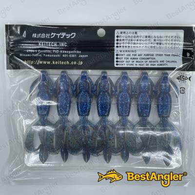 Keitech Crazy Flapper 3.6" Okeechobee Craw - #402