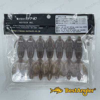 Keitech Crazy Flapper 3.6" Blue Back Cinnamon - #434